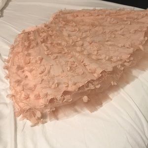 Tulle pink skirt